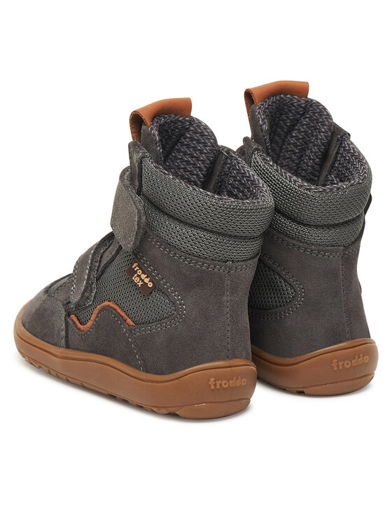 Froddo Čižmy Froddo Barefoot Tex Winter Tl G3160247-5T M Sivá