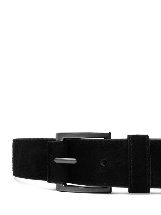 Tommy Hilfiger Curea Tommy Hilfiger Th Soho Roller Suede 3.5 AM0AM14554 Negru