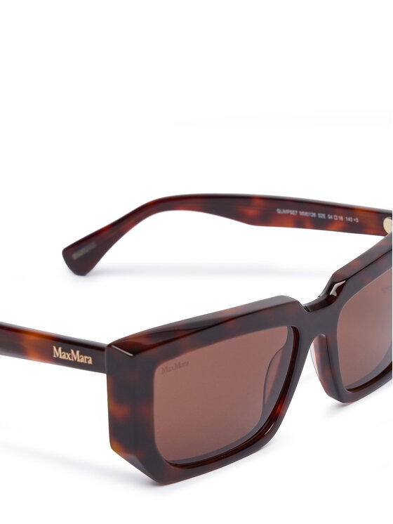 Max Mara Okulary przeciwsłoneczne Max Mara MM0126 52E Brązowy