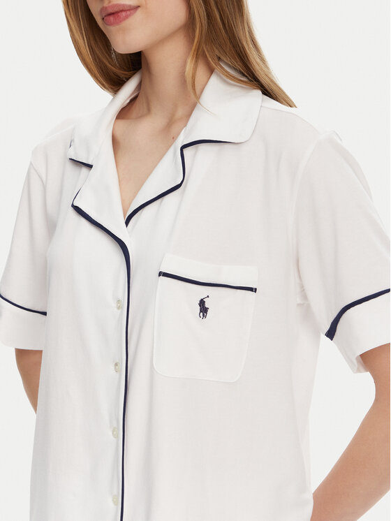 Polo Ralph Lauren Polo Ralph Lauren Піжама 4P0231 Білий Regular Fit
