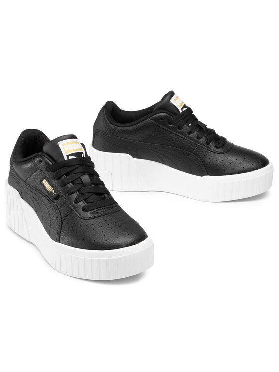 Puma Snīkeri Puma Cali Wedge 373438 02 Melns