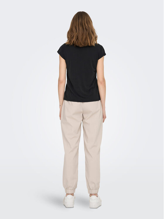 ONLY ONLY Футболка Free 15287041 Чорний Regular Fit