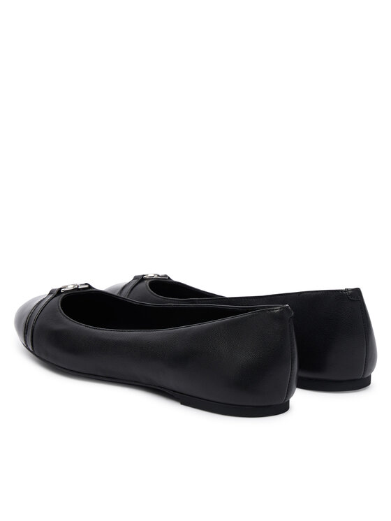 MICHAEL Michael Kors Balerīnas MICHAEL Michael Kors Mandy 40F5MAFP1A Melns