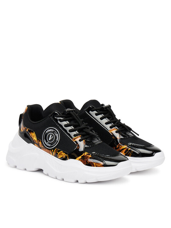 Versace Jeans Couture Снікерcи Versace Jeans Couture 79VA3SC7 ZSC80 G89 Чорний