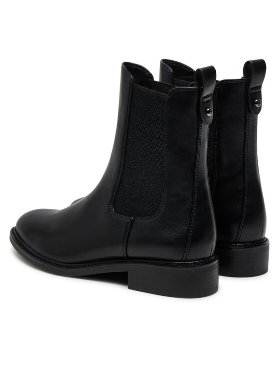 Tamaris Kotníková obuv s elastickým prvkem Tamaris 1-25323-43 Černá