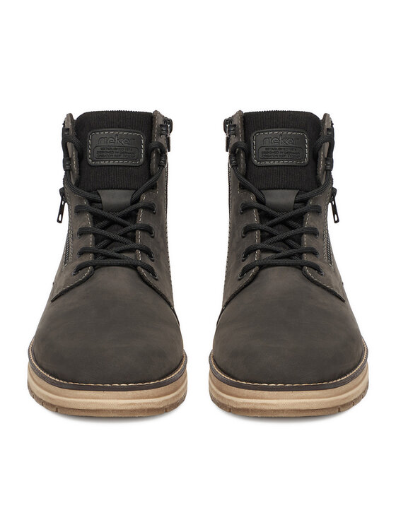 Rieker Šnurovacia obuv Rieker CEO-32312-42 Sivá