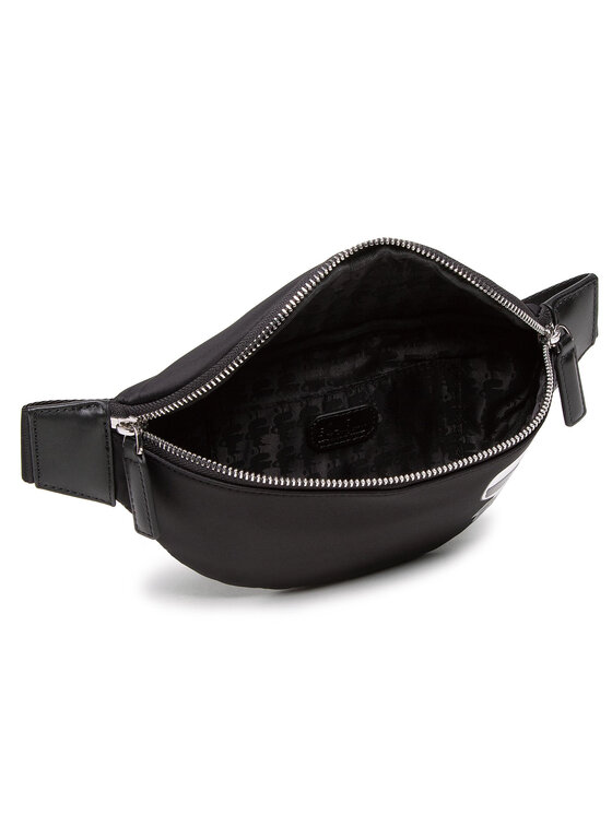 KARL LAGERFELD Ledvinka KARL LAGERFELD 210W3189 Černá