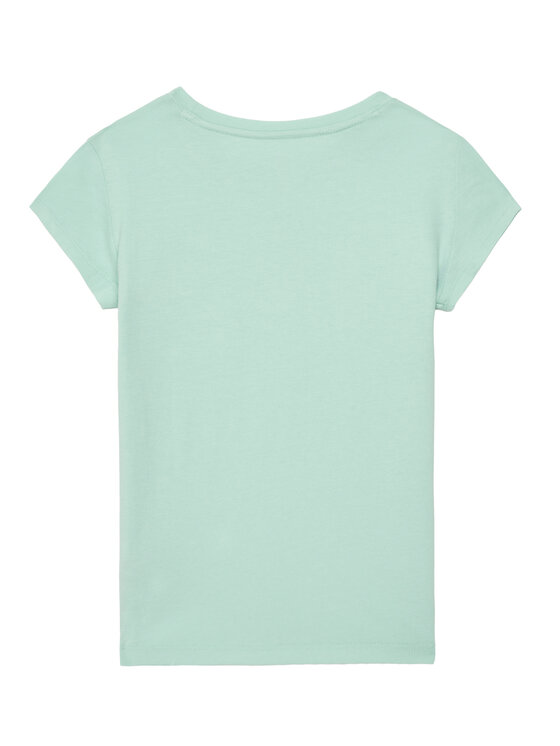 Gap Gap Marškinėliai 721891-02 Žalia Regular Fit
