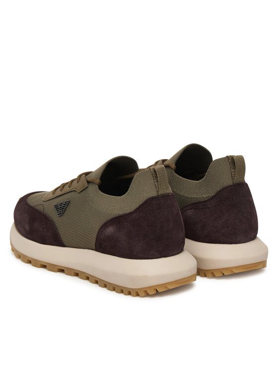 Emporio Armani Снікерcи Emporio Armani EM003739 AF19724 MZ783 Зелений