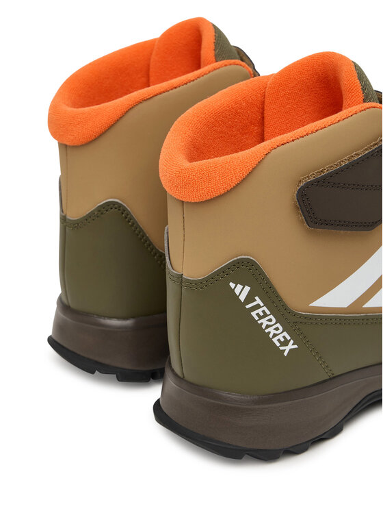 adidas Трекінгові черевики adidas Terrex Snow Cw JR4189 Коричневий
