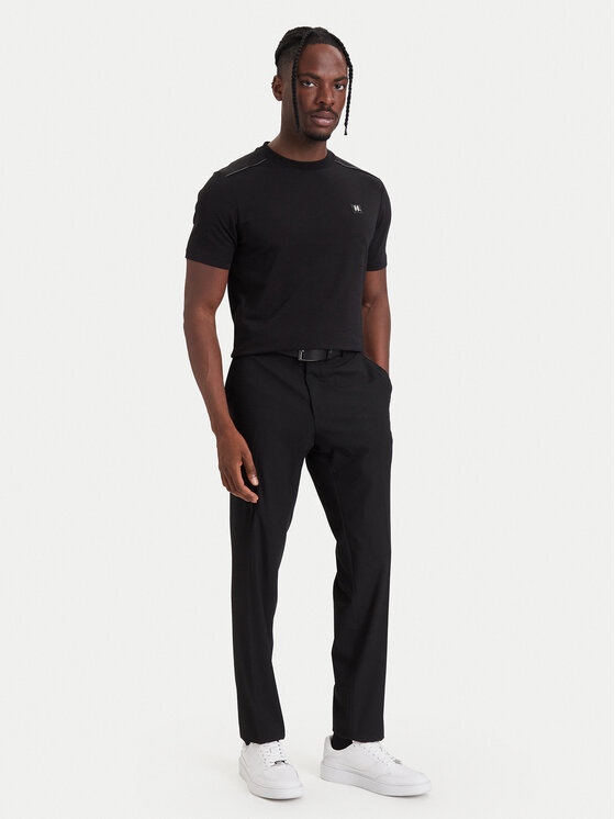 KARL LAGERFELD KARL LAGERFELD Camiseta 755044 564235 Negro Regular Fit