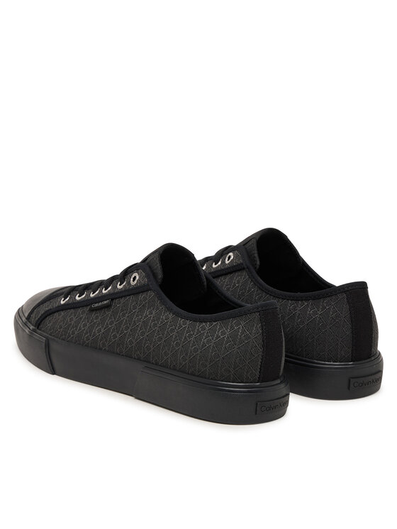 Calvin Klein Bambas Calvin Klein Vulc Laceup Cv Aop HM0HM02122 Negro