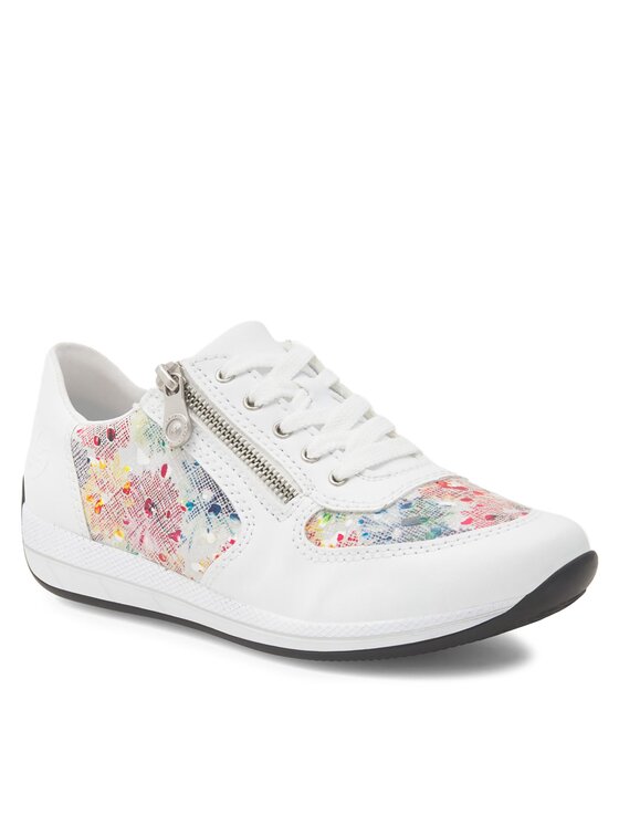 Rieker Sneakersy Rieker N1112-90 Biały