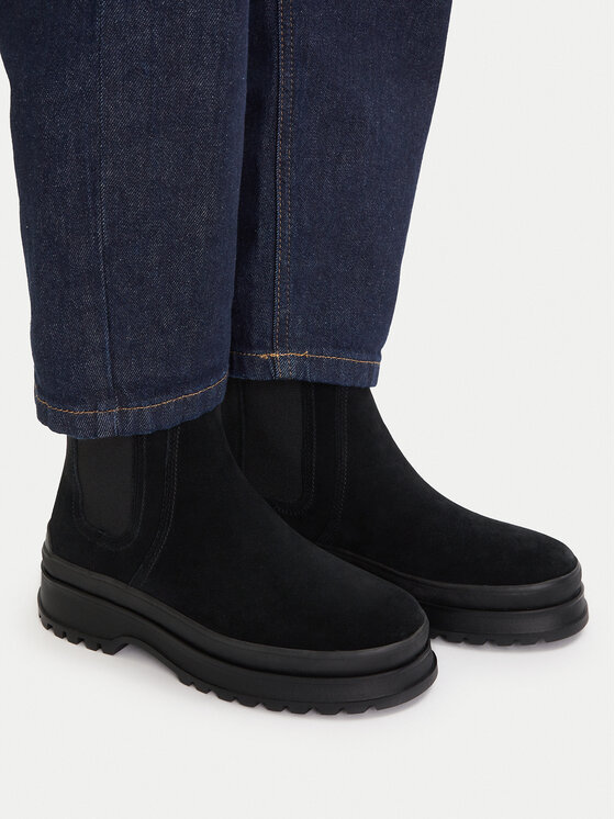 Gant Kotníková obuv s elastickým prvkem Gant 31553084 Černá