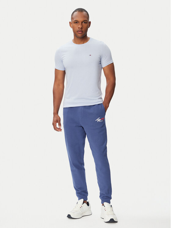 Tommy Jeans Tommy Jeans T-shirt Jersey DM0DM04411 Azzurro chiaro Slim Fit