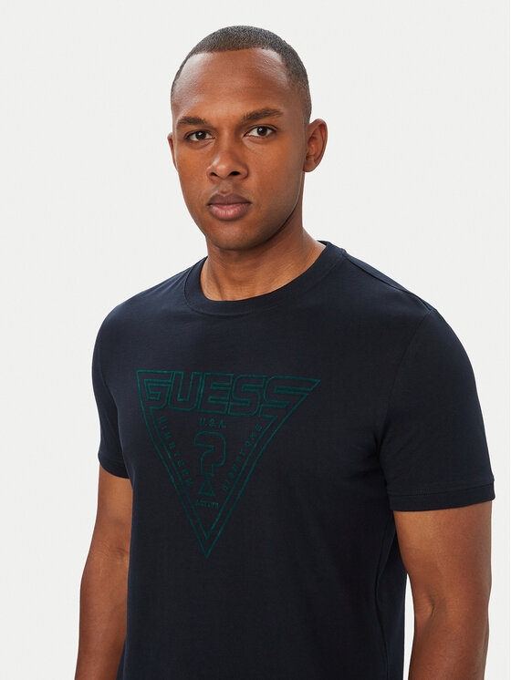 Guess Guess Camiseta Z6YI20 K5016 Azul marino Regular Fit