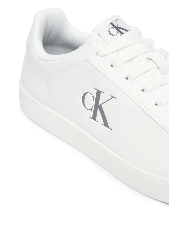 Calvin Klein Sneakersy Calvin Klein 3 Cupsole Derby Pu Tmb HM0HM02331 Bílá
