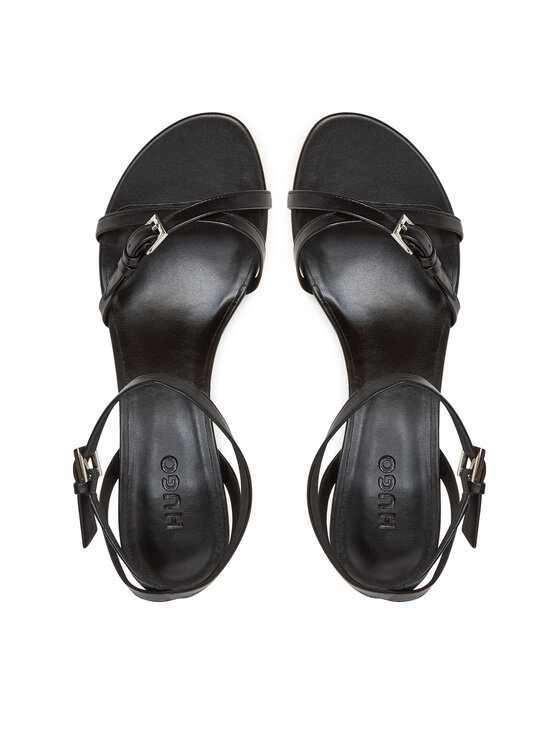 HUGO Sandále HUGO Katniss 50542112 Čierna