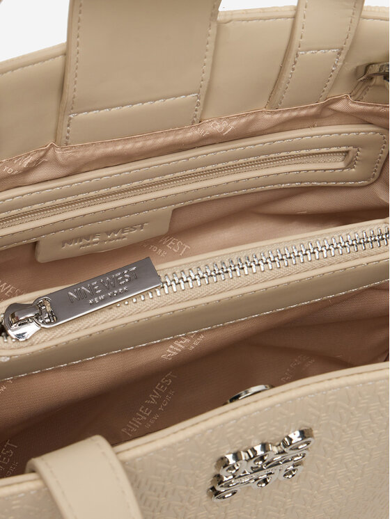 Nine West Kabelka Nine West CEO-HAMPSHIRE-II-LDA8175 Écru