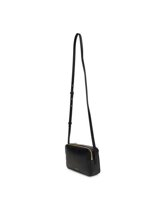 Calvin Klein Torebka Calvin Klein Foil Logo Elongated Camera Bag LV04F3276G Czarny