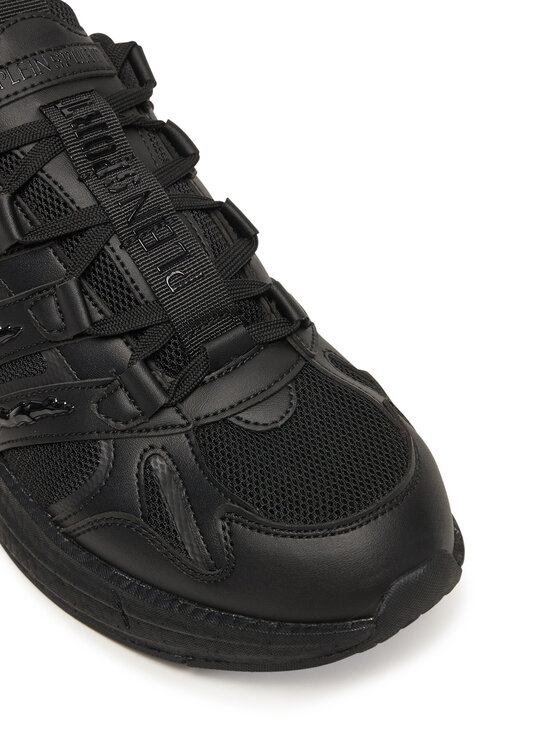 Plein Sport Sneakersy Plein Sport FAES USC0852 STE003N Čierna