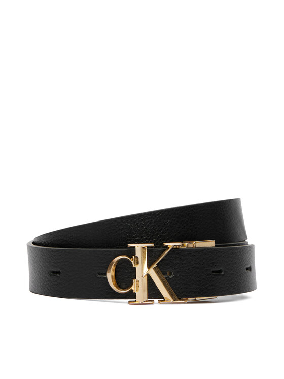 Calvin Klein Remen Calvin Klein Facet Ck 25Mm Pebble Rev/Adj LV04F7044G Crna