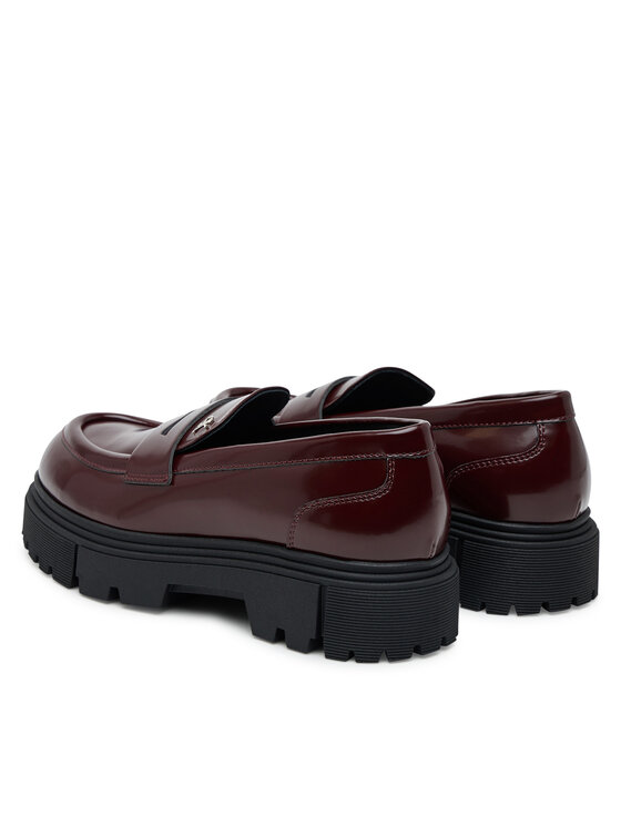 Calvin Klein Zapatos hasta el tobillo Calvin Klein Scarpa Bassa V4A4-83130-1453 Guinda/burdeos