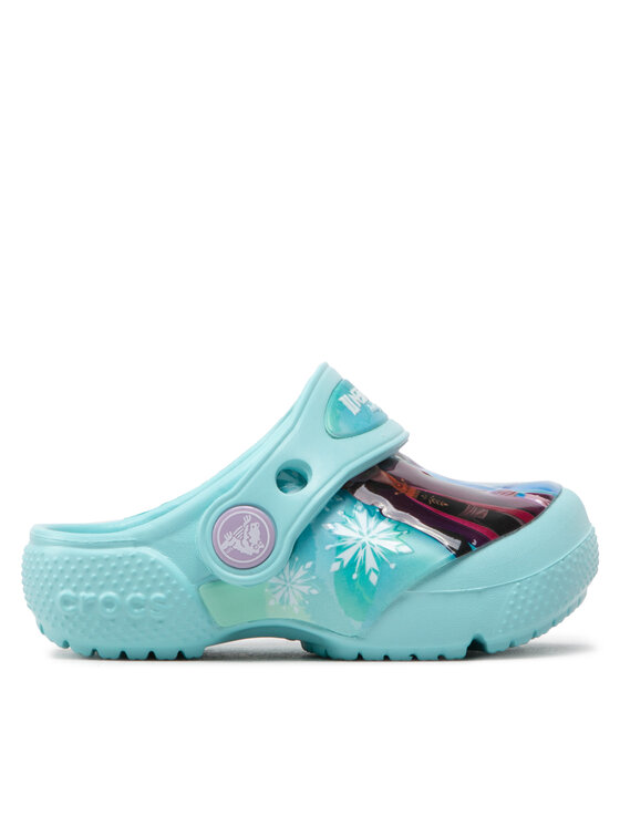 Crocs Шльопанці Crocs FROZEN Fl Disney Frozen II Clog T 206804 Голубий
