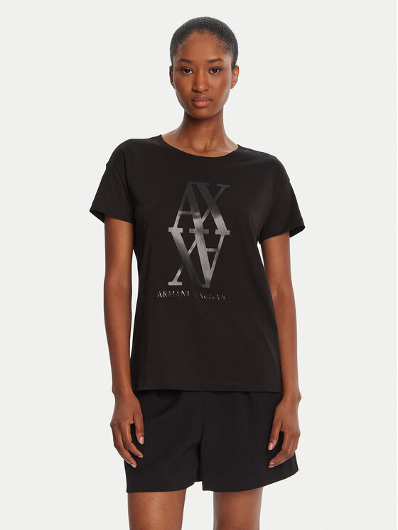 Armani Exchange Armani Exchange Camiseta XW001373 AF10356 UC001 Negro Regular Fit