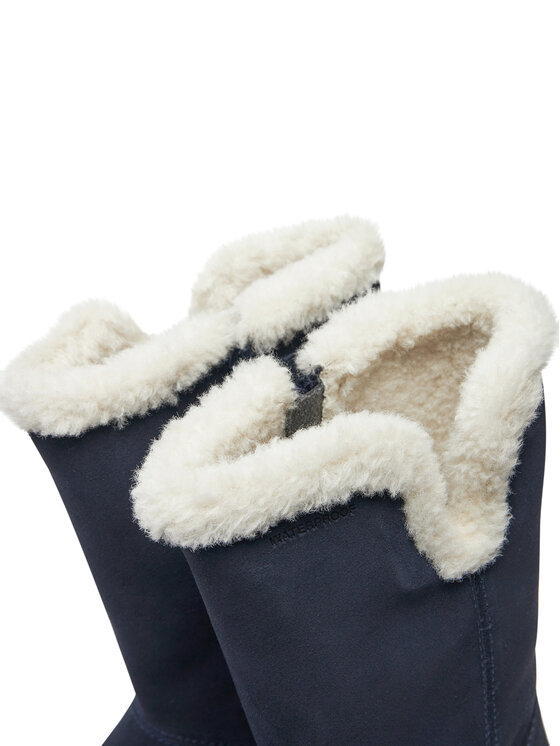 Geox Kozačky Geox J Theleven Girl Wpf J46HYA 00022 C4021 S Tmavomodrá