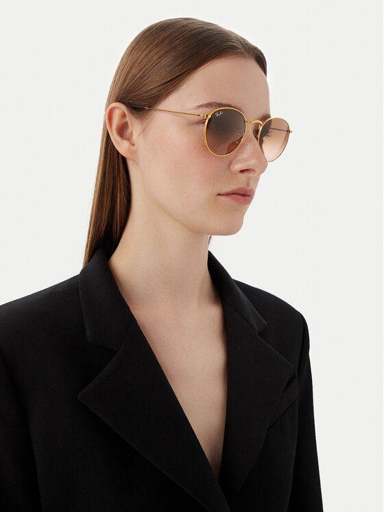 Ray-Ban Napszemüveg Ray-Ban Round Metal 0RB3447 9001A5 Barna