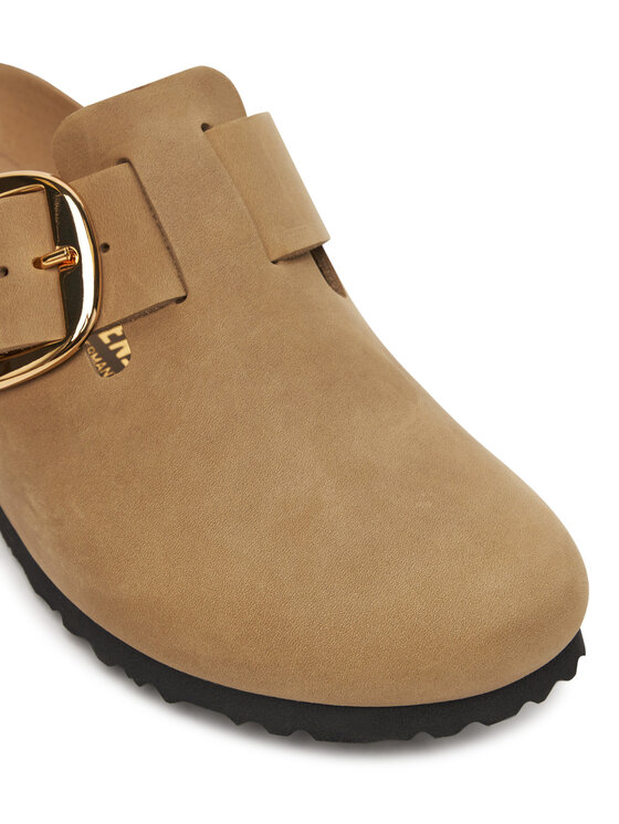 Birkenstock Шльопанці Birkenstock Boston Big Buckle Hex 1030425 Коричневий