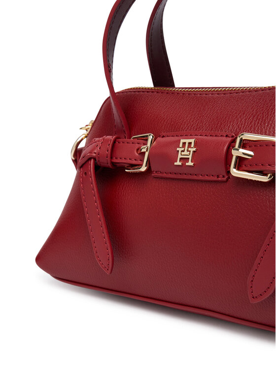 Tommy Hilfiger Táska Tommy Hilfiger Th Buckle Mini AW0AW19034 Piros