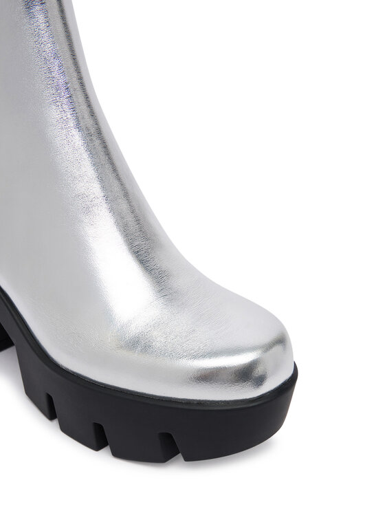 United Nude Botine United Nude Grip Chelsea Mid V 1103314116 Argintiu