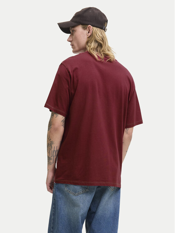 Jack & Jones Jack & Jones Camiseta Meadows Minimal 12283630 Rojo Loose Fit