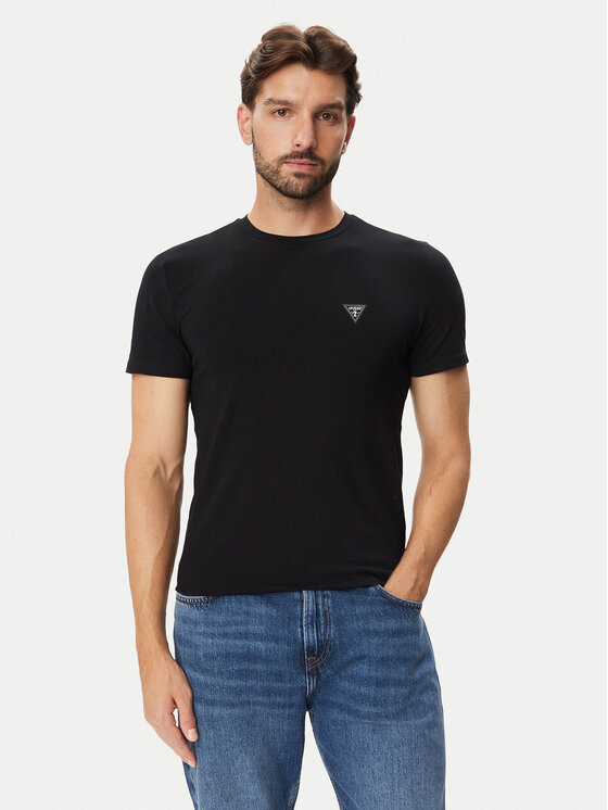 Guess Guess Camiseta U6BM01 K5385 Negro Regular Fit