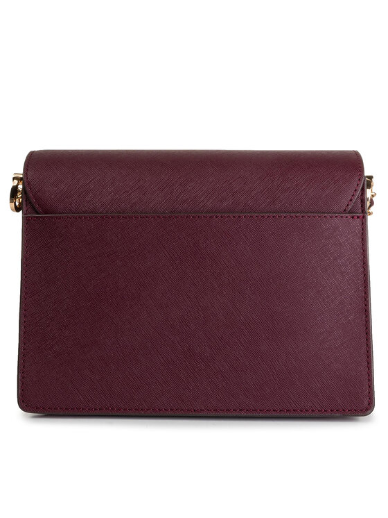 Tory Burch Дамска чанта Tory Burch Robinson Convertible Shoulder Bag 54654 Бордо