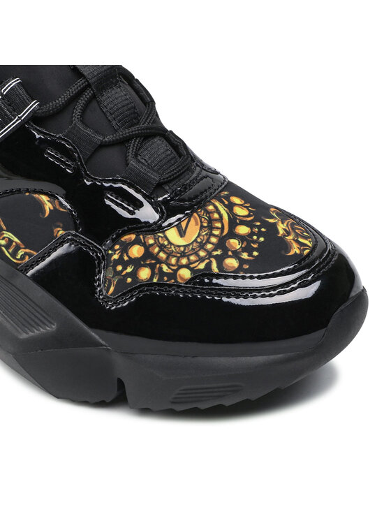 Versace Jeans Couture Сникърси Versace Jeans Couture 71VA3SU7 Черен