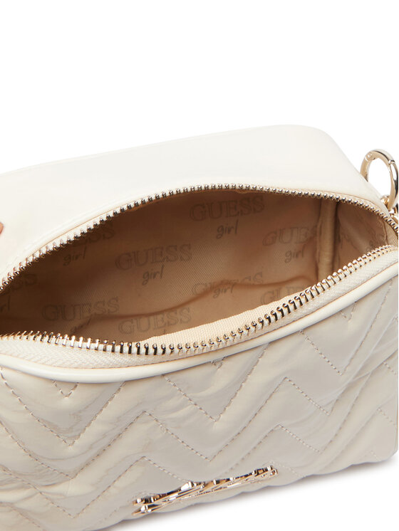 Guess Дамска чанта Guess J6YZ07 W3001 Кремав