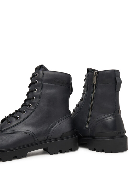 Pepe Jeans Outdoorová obuv Pepe Jeans Ryan Top M PMS500005 Čierna