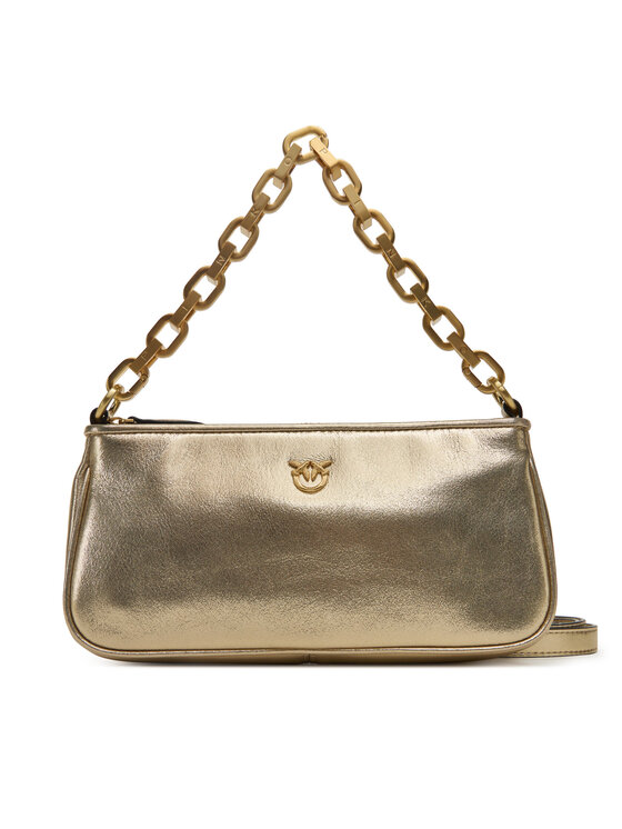 PINKO Táska PINKO Half Moon Baguette Mini AI 25-26 PLTT 105069 A2O9 Arany