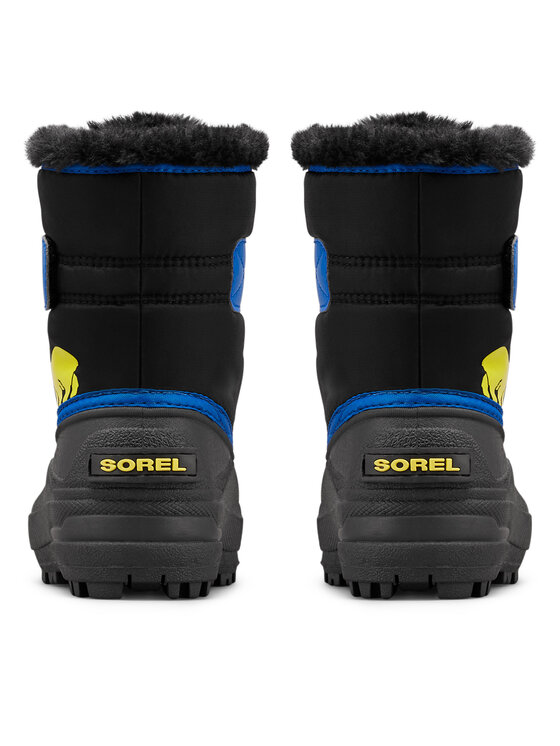 Sorel Sniega zābaki Sorel Childrens Snow Commander™ BootNC5190-001 Melns