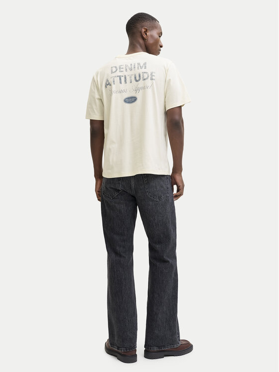 Jack & Jones Jack & Jones Camiseta Edover 12288005 Écru Regular Fit