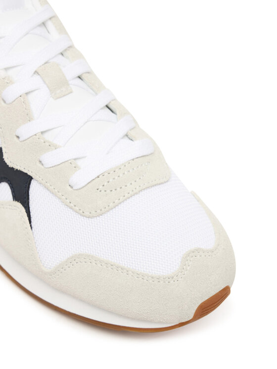 Tommy Hilfiger Sneakersy Tommy Hilfiger Runner Icon Mix FM0FM05679 Écru