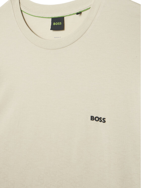 BOSS BOSS Camiseta GOC Swing AO 50566856 Beis Regular Fit