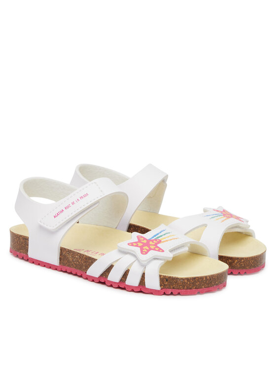 Agatha Ruiz de la Prada Босоніжки Agatha Ruiz de la Prada 262977 S Білий