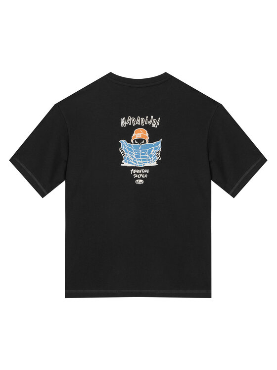 Napapijri Napapijri Camiseta S-Flein NP0A8B3L Negro Loose Fit