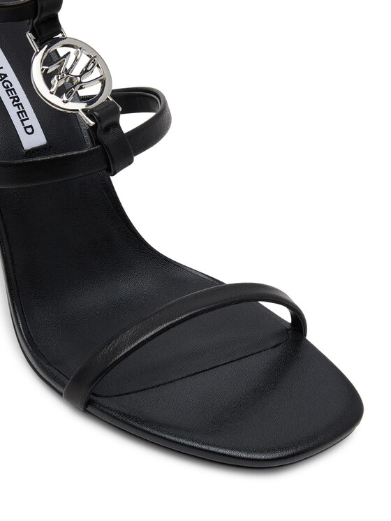 KARL LAGERFELD Босоніжки KARL LAGERFELD Belvia KL32914 Чорний