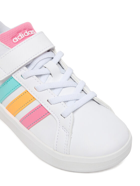 adidas Снікерcи adidas Grand Court 3.0 El C KI6503 Білий
