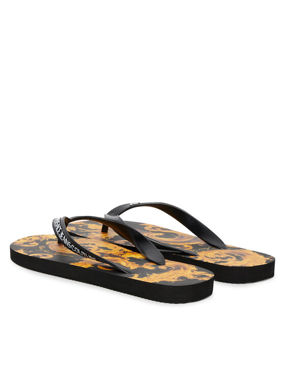 Versace Jeans Couture В'єтнамки Versace Jeans Couture 80VA3SQ7 ZSS80 Чорний